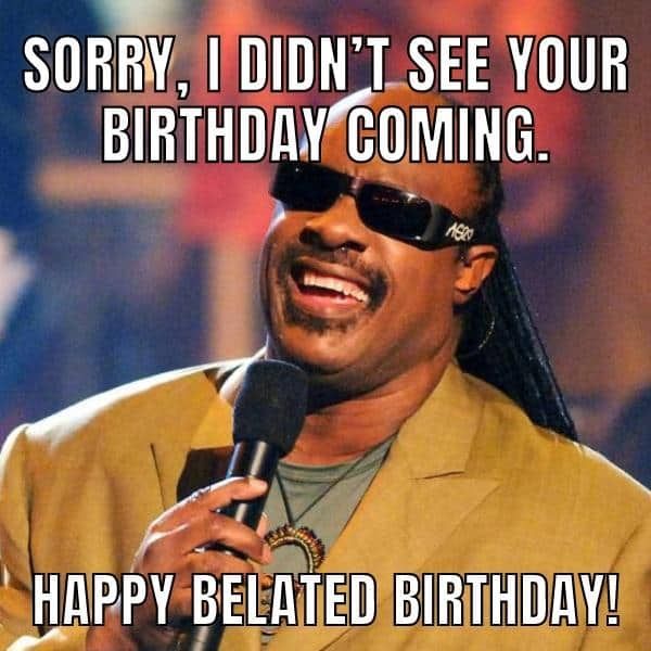 Stevie Wonder – Belated Birthday