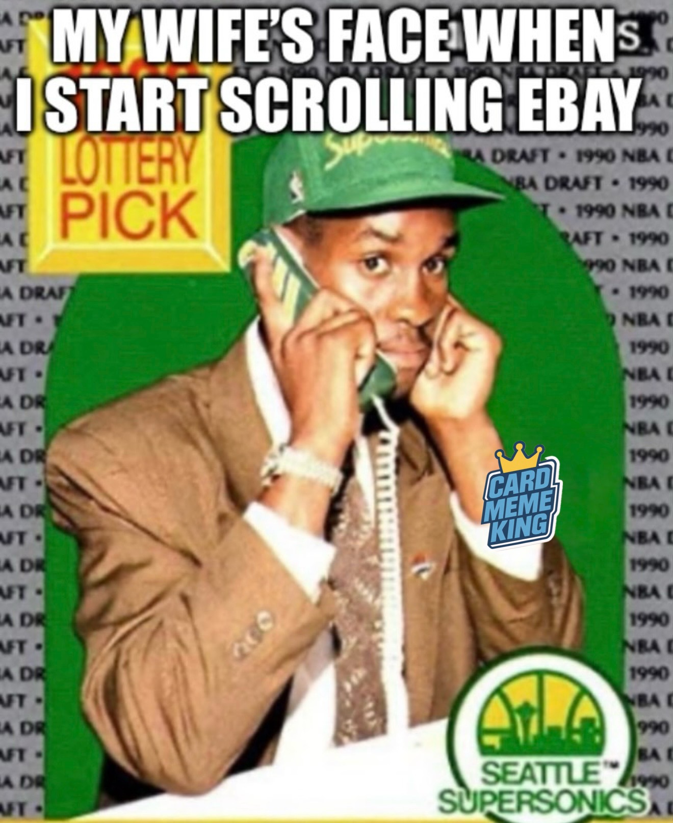 Wife when I start scrolling eBay