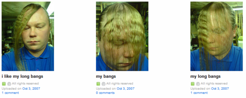 The Worlds Best Bangs