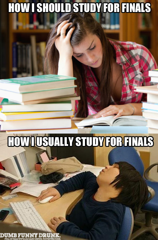 How I Should Study For Finals