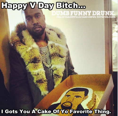 Happy V Day From Kanye