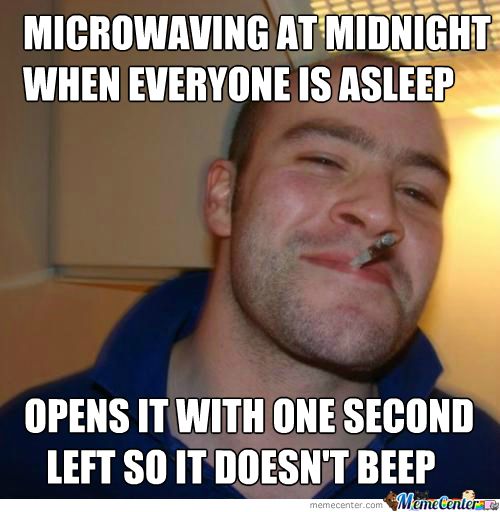 Microwaving At Midnight