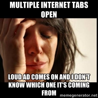 Multiple Internet Tabs Open