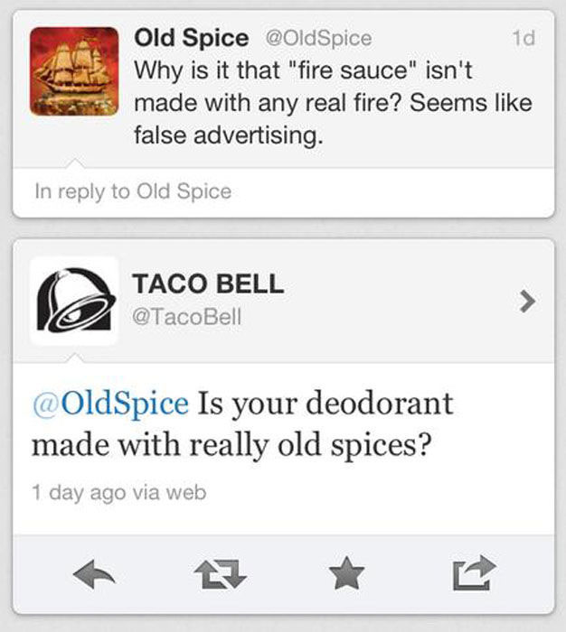 Old Spice Step Up Your Twitter Game
