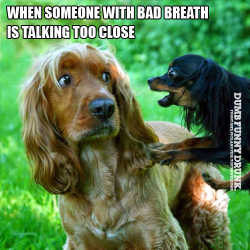 Someone With Bad Breath