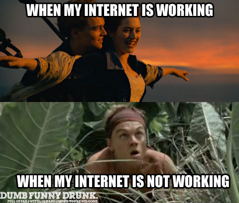 When My Internet Is Not Working